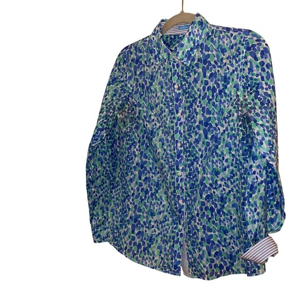 J Mclaughlin Womens Shirt Size XS Multicolor Bundle of 2 Button Up Long Sleeve - Picture 6 of 8